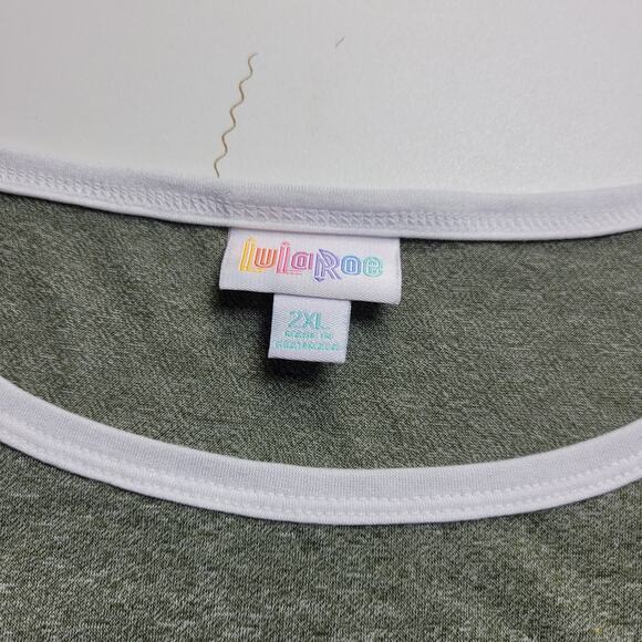 Lularoe Julia Knee Length Dress Size 2XL Minimalist Classic Feminine Resort Wear - Picture 3 of 9